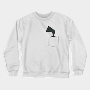 Pocket electric tail Crewneck Sweatshirt